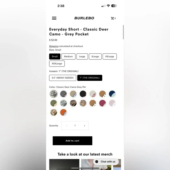 BURLEBO everyday shorts - Picture 5 of 6